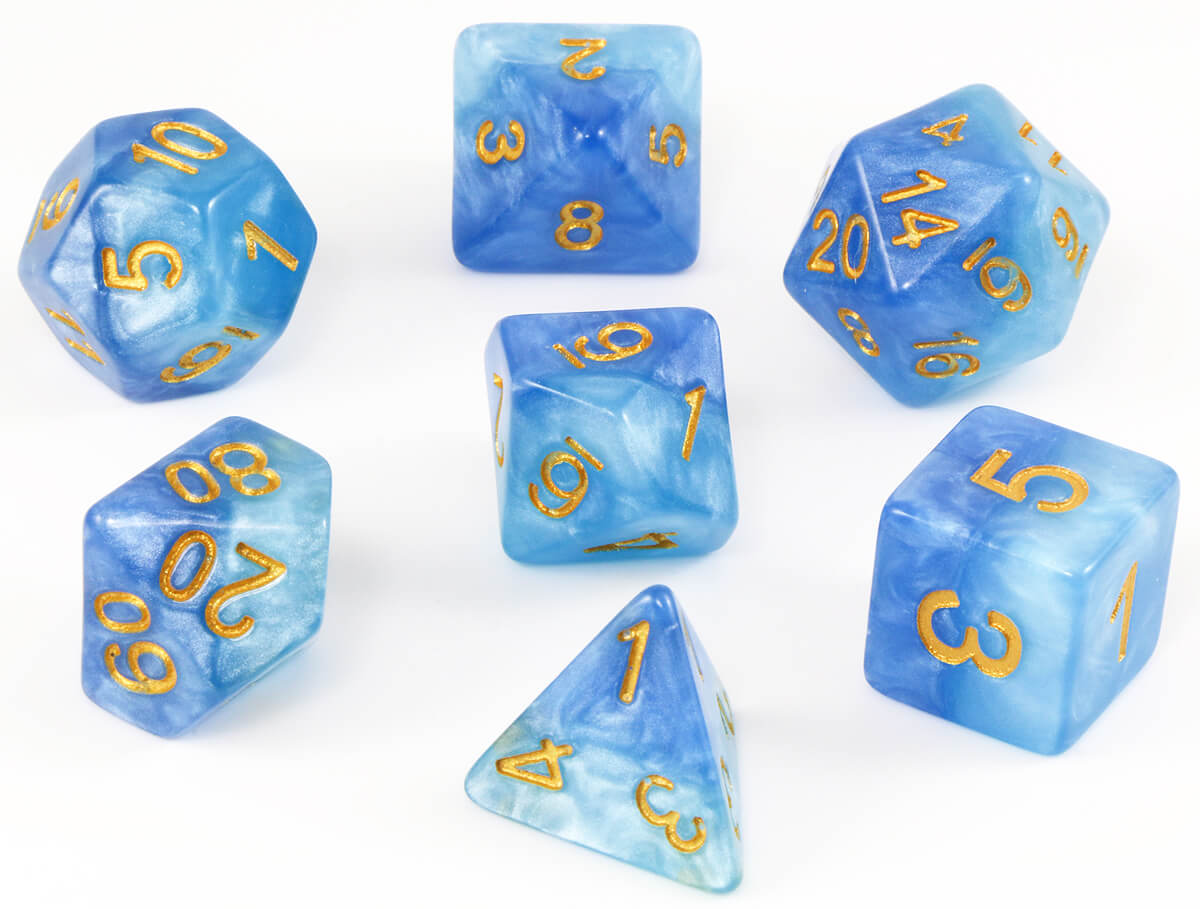 Halfsies Dice Sky Current