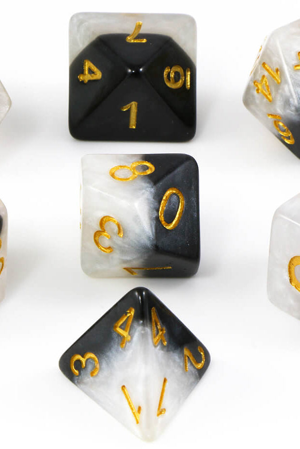 Halfsies Dice Yin Yang