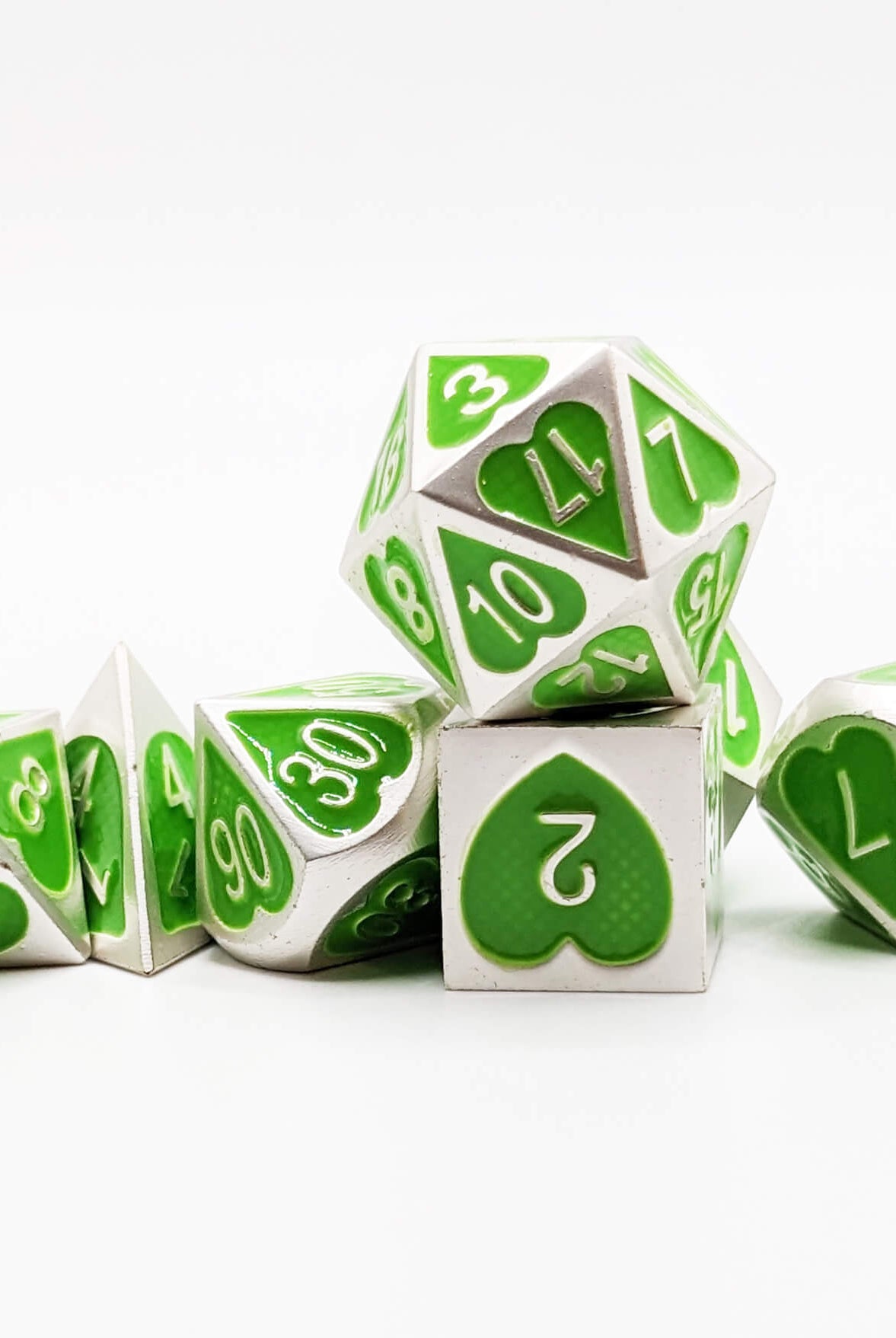 Lucky dice set for ttrpg games