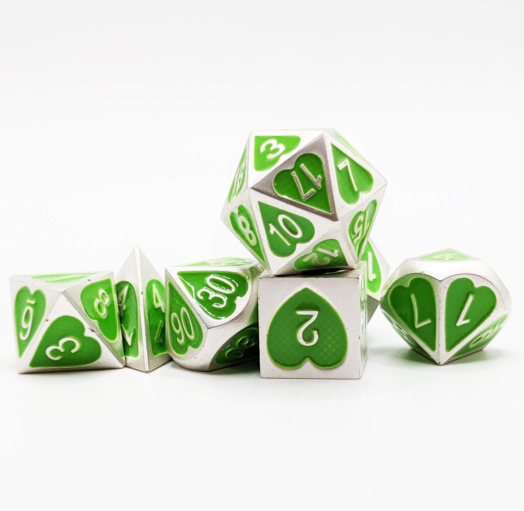 Lucky dice set for ttrpg games