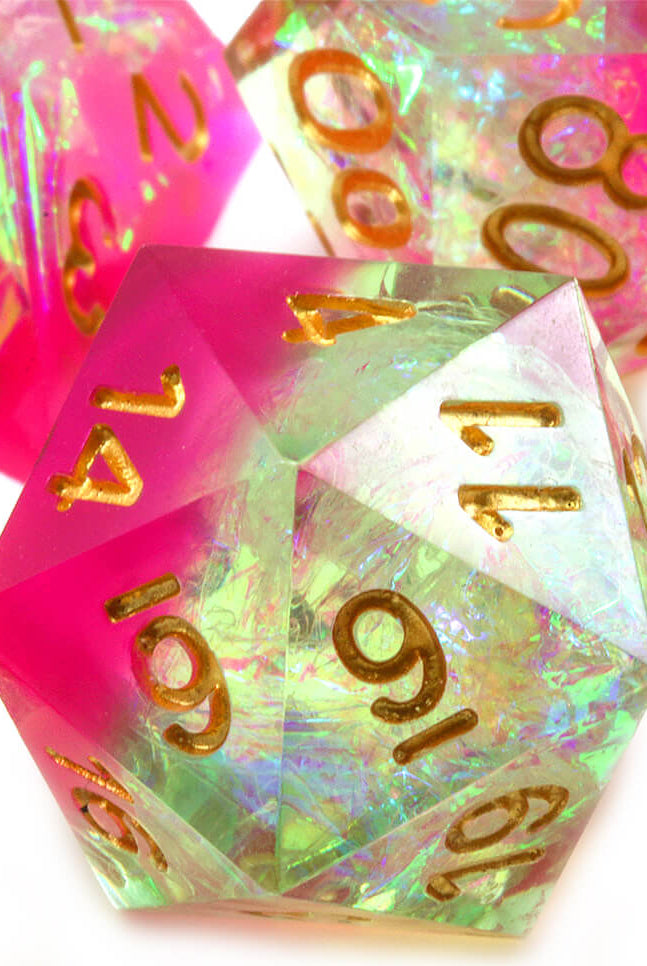 Sharp Edge Inclusion Dice Hearbreaker