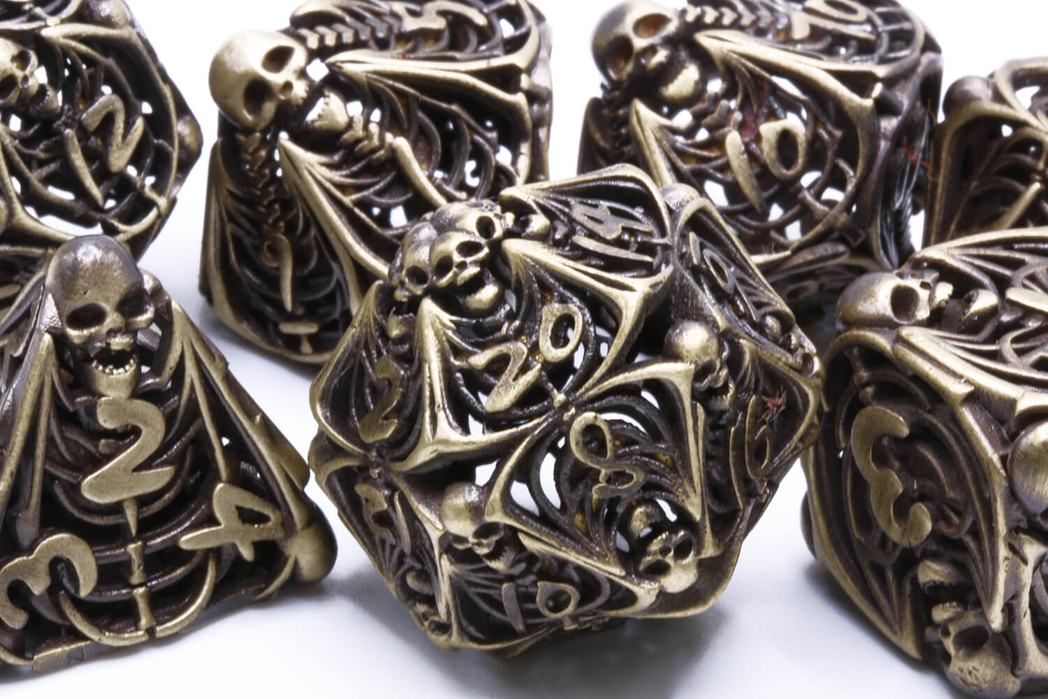 Hollow Death Dice Old Gold