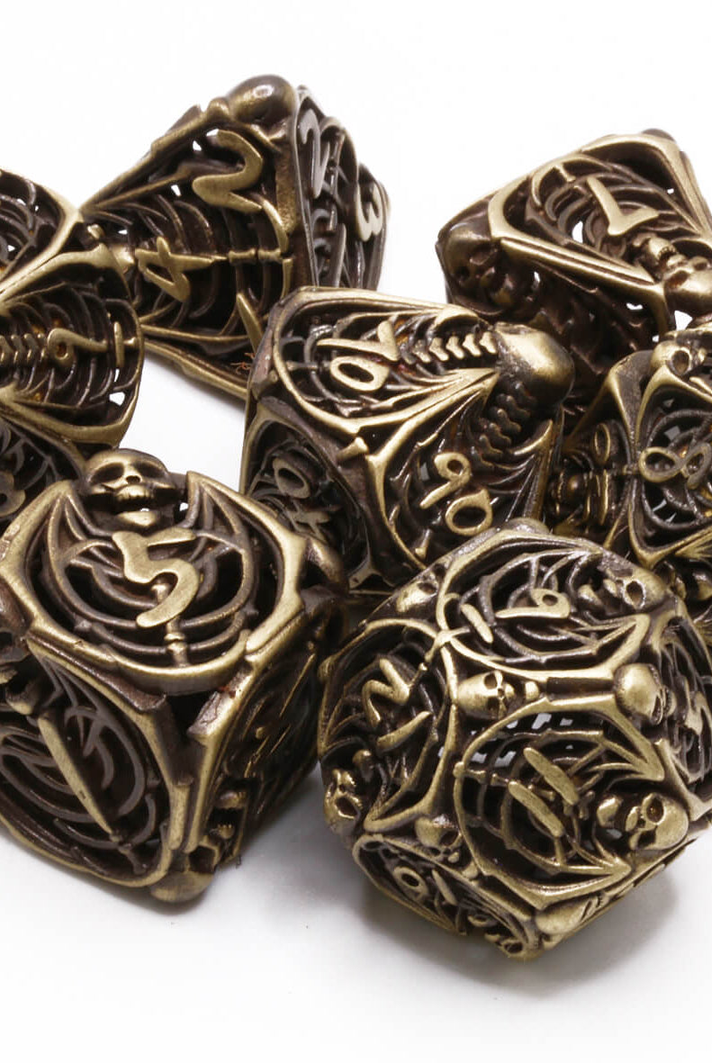 Hollow Death Dice Old Gold 3