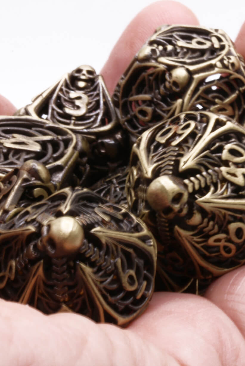 Hollow Death Dice Old Gold 4