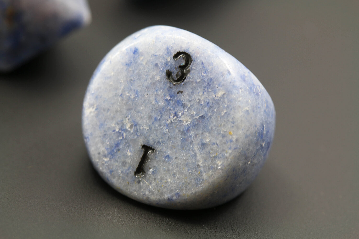 d3 dice blue jasper