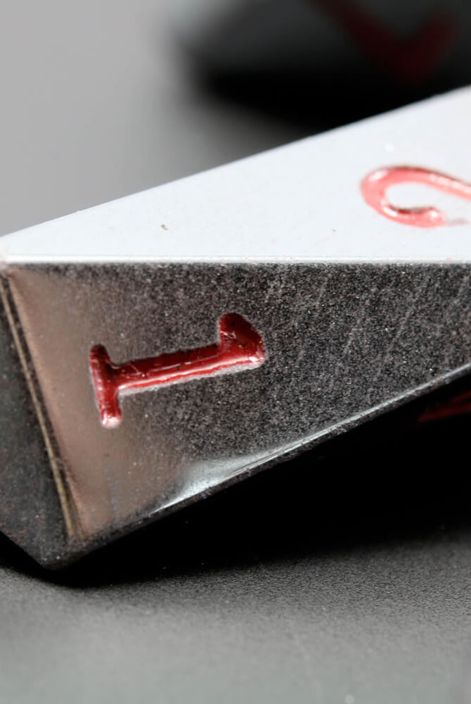 Dwarven Stones Dice Hematite