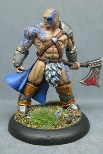 D&D Barbarian Miniature