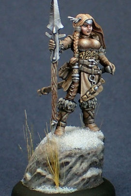 D&D Female Barbarian Miniature