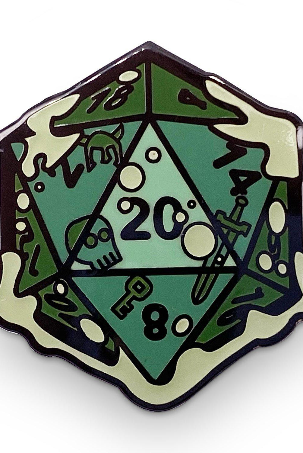 Gelatinous Green d20