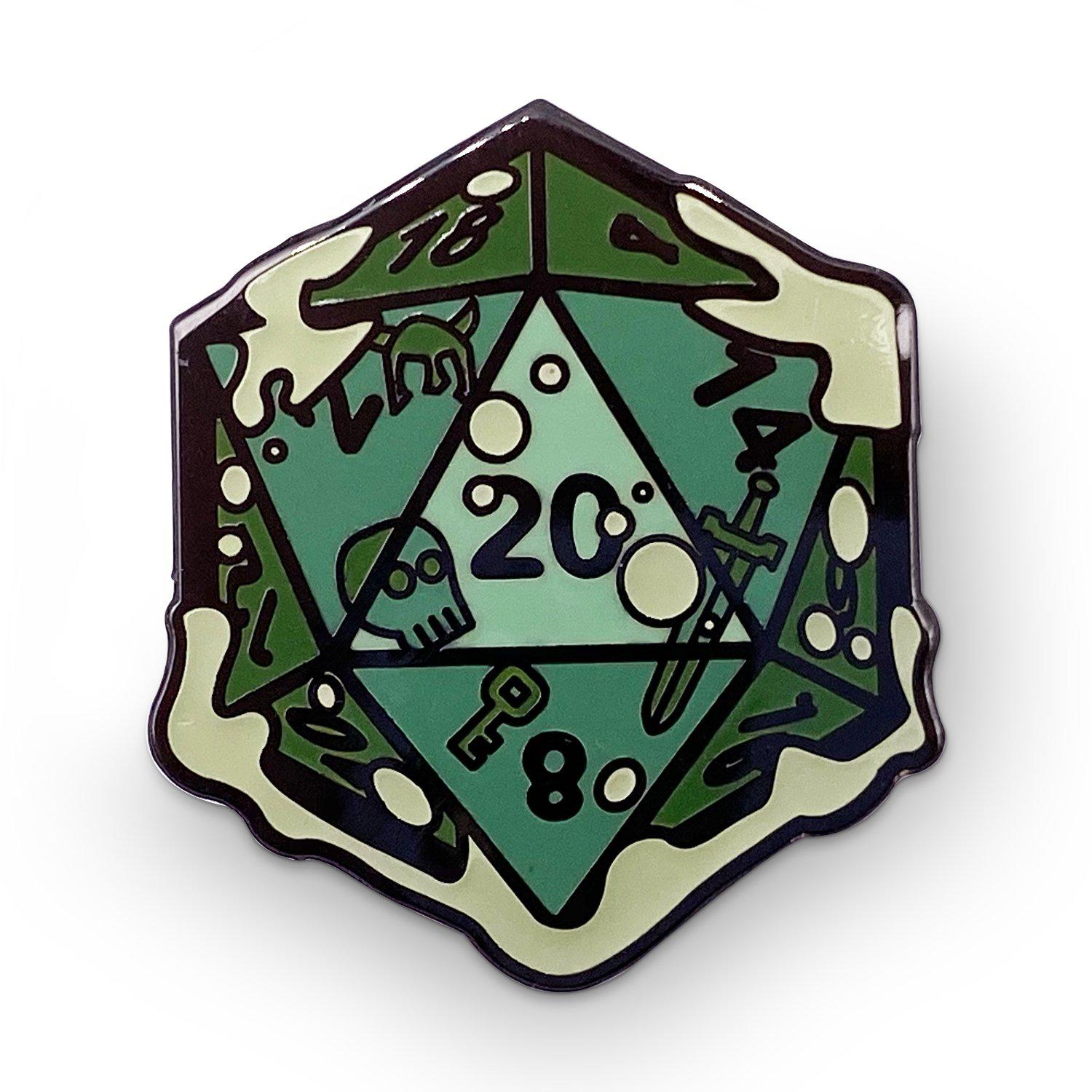 Gelatinous Green d20