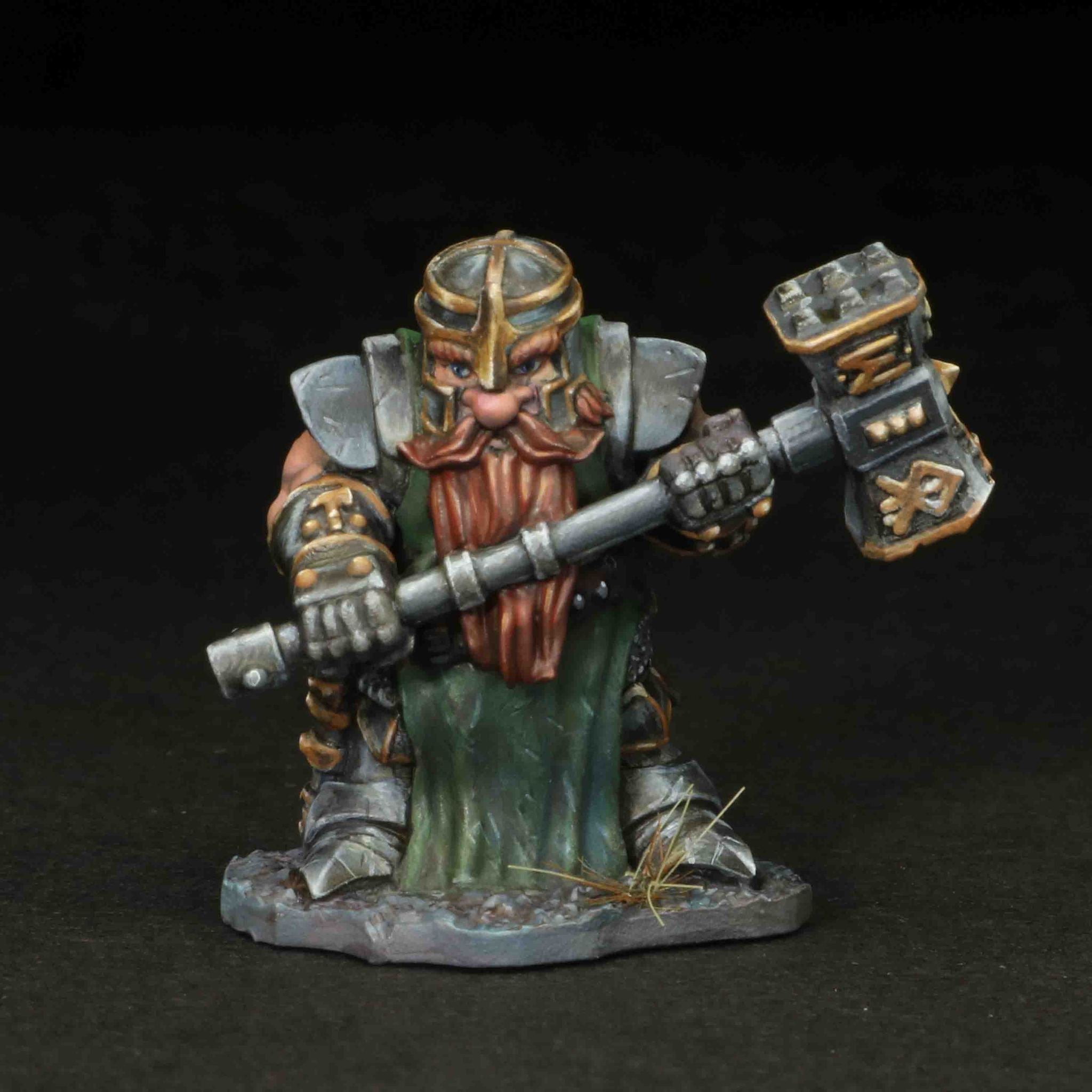 Tomb Guardians Miniatures Dwarven Paladin