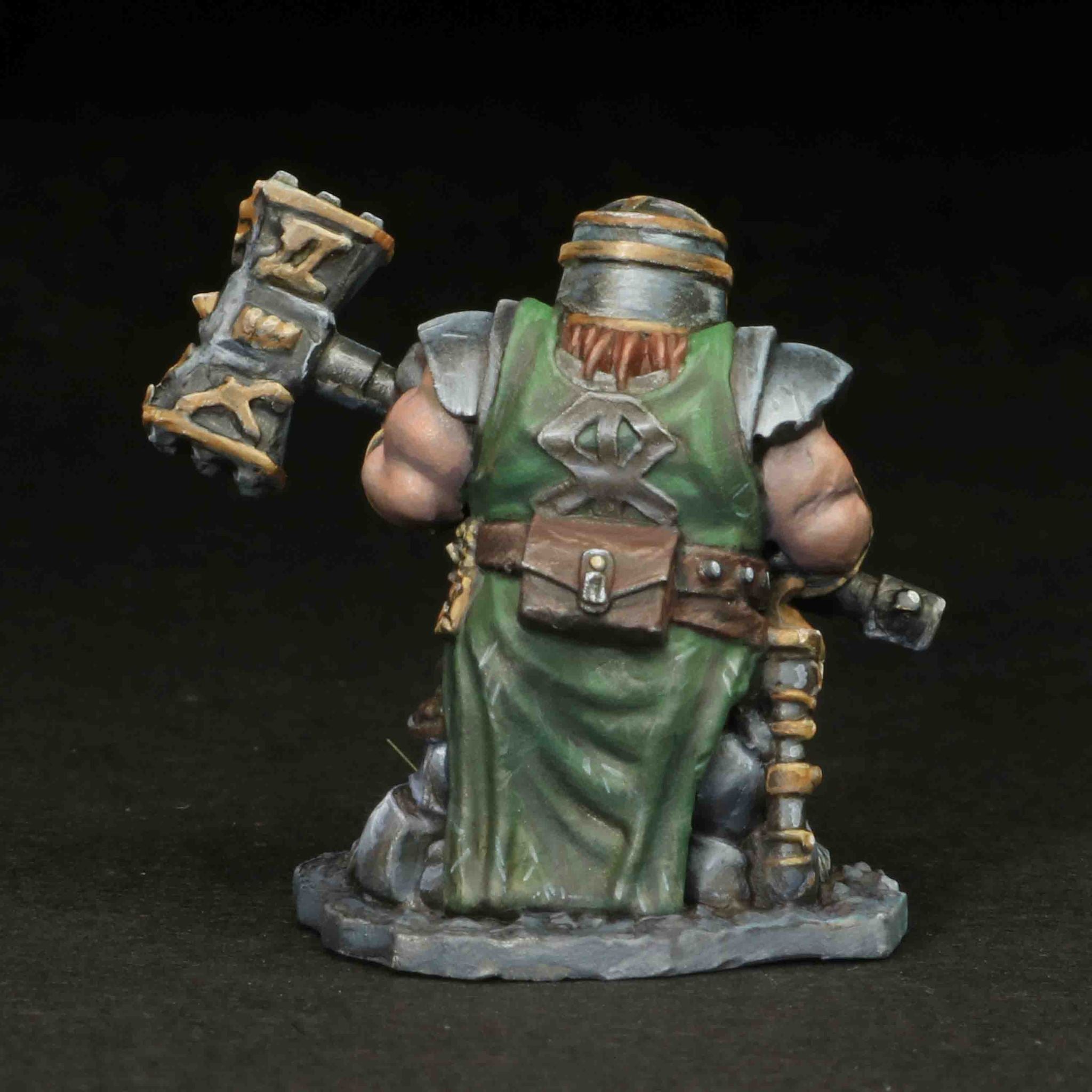 Tomb Guardians Miniatures Dwarven Paladin 3