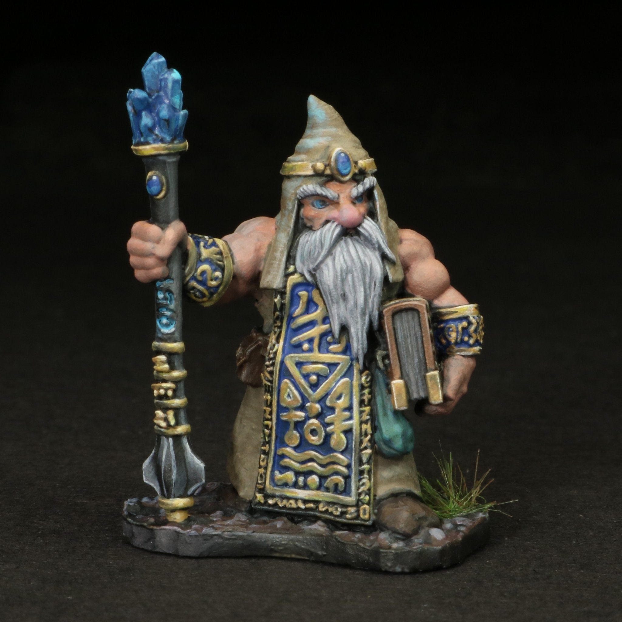 Tomb Guardians Miniatures Dwarf Wizard