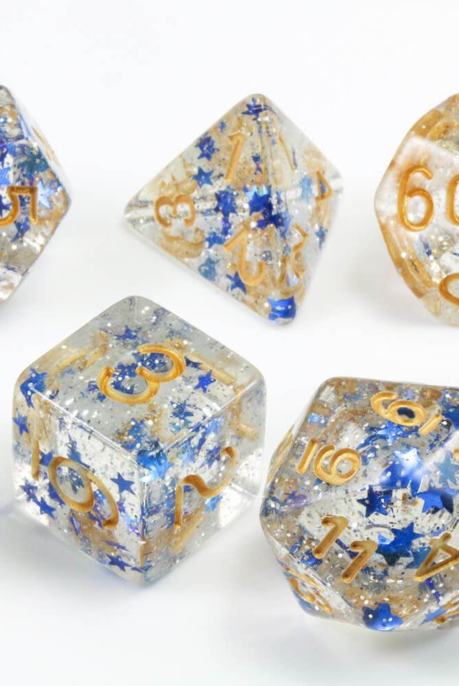 Star Dice Blue Storm