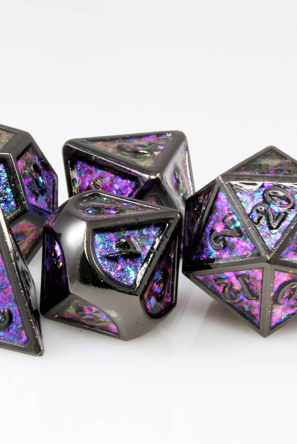 Enamel Dice Prismatic Purple