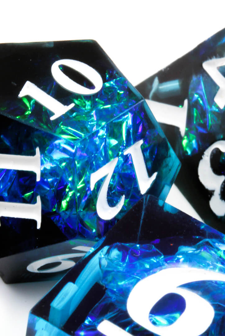 Sharp Edge Inclusion Dice DnD 6