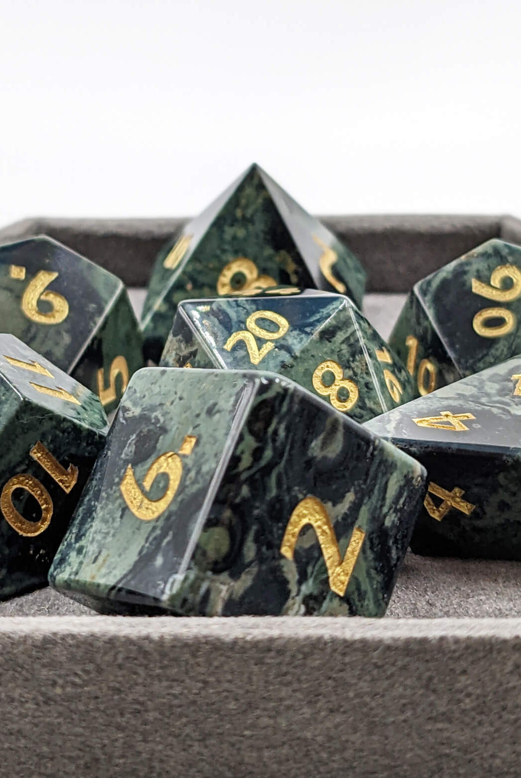 Kambaba Jasper Dice For Dnd Games