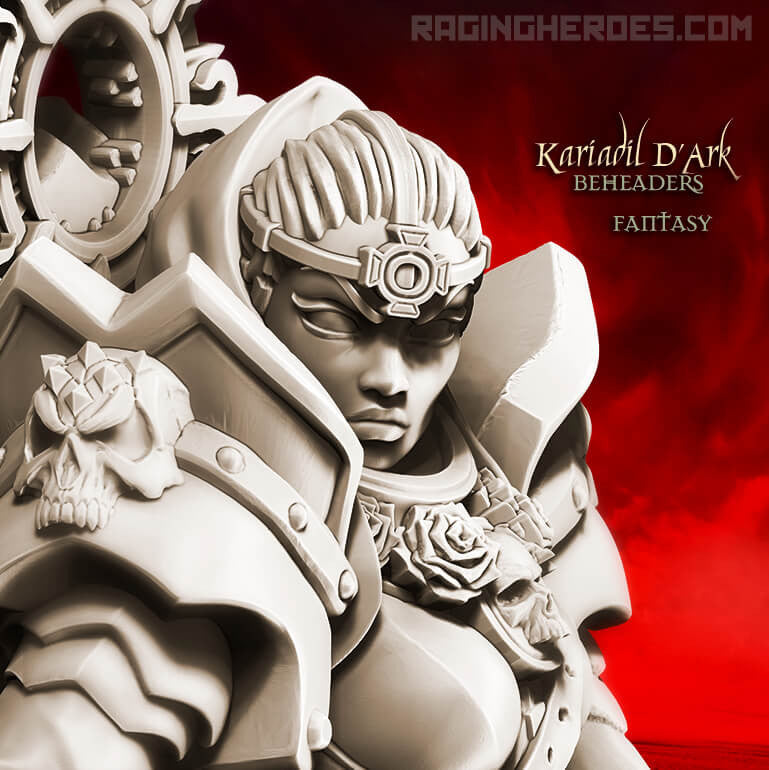 Kariadil D'Ark TTRPG Miniature