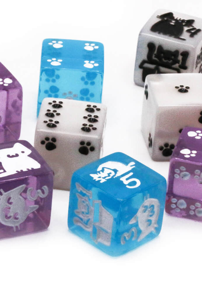 Kittens Cat D6 Dice