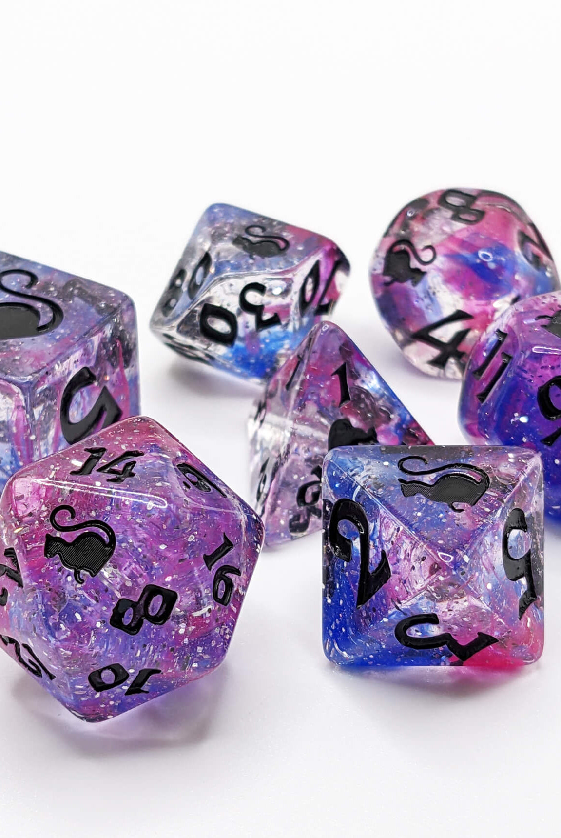 Kitty cat dice for dnd games