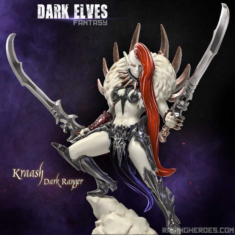 Raging Heroes Miniatures (Kraash, Dark Ranger)