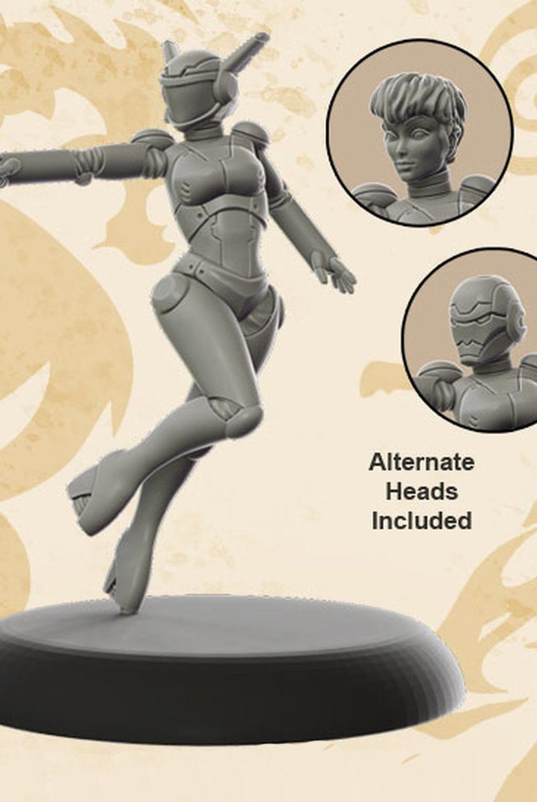 Sci Fi Miniature Krissy Power Suit