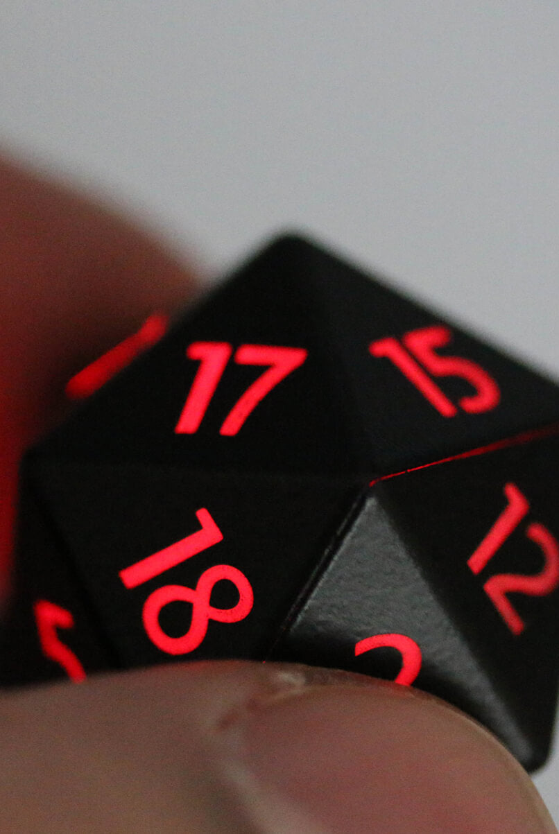 Light up d20