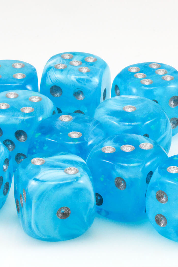 Luminary Sky Dice d6 closeup