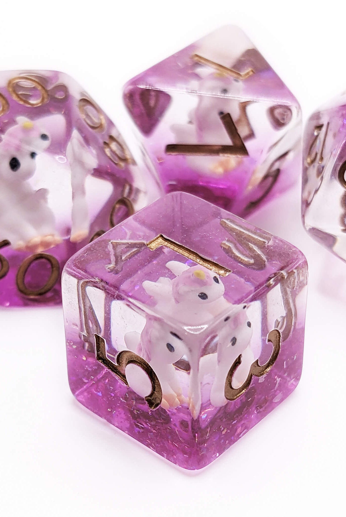 Magic Unicorn Dice for ttrpg games