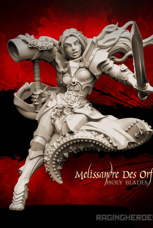 Raging Heroes Miniatures (Melissandre Des Orfraies, The Musician)