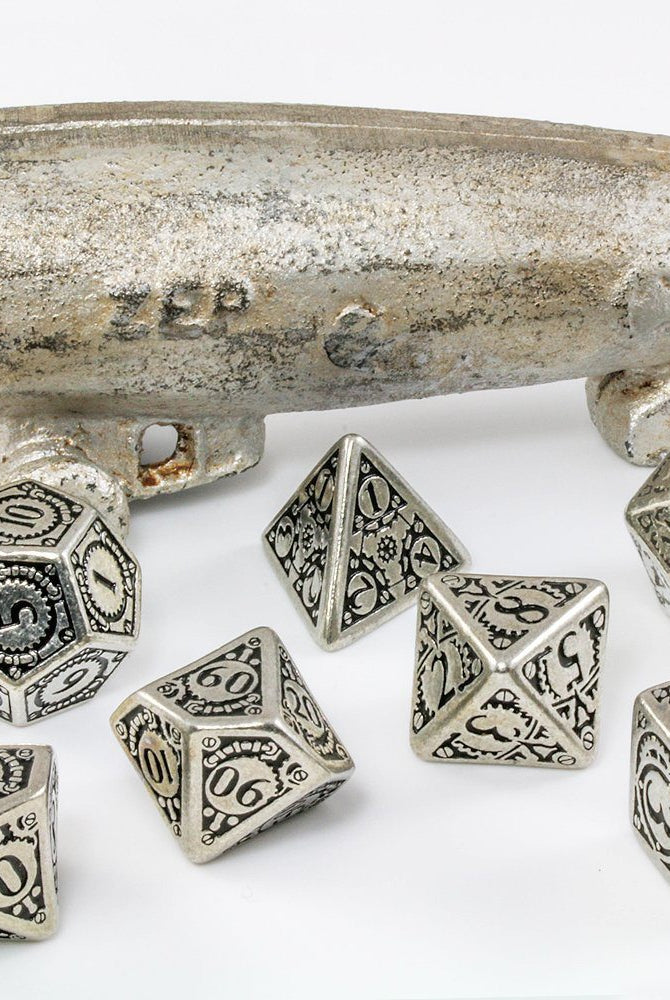 Steampunk Metal Dice