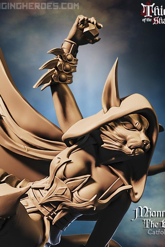 Raging Heroes Miniatures Catfolk Model