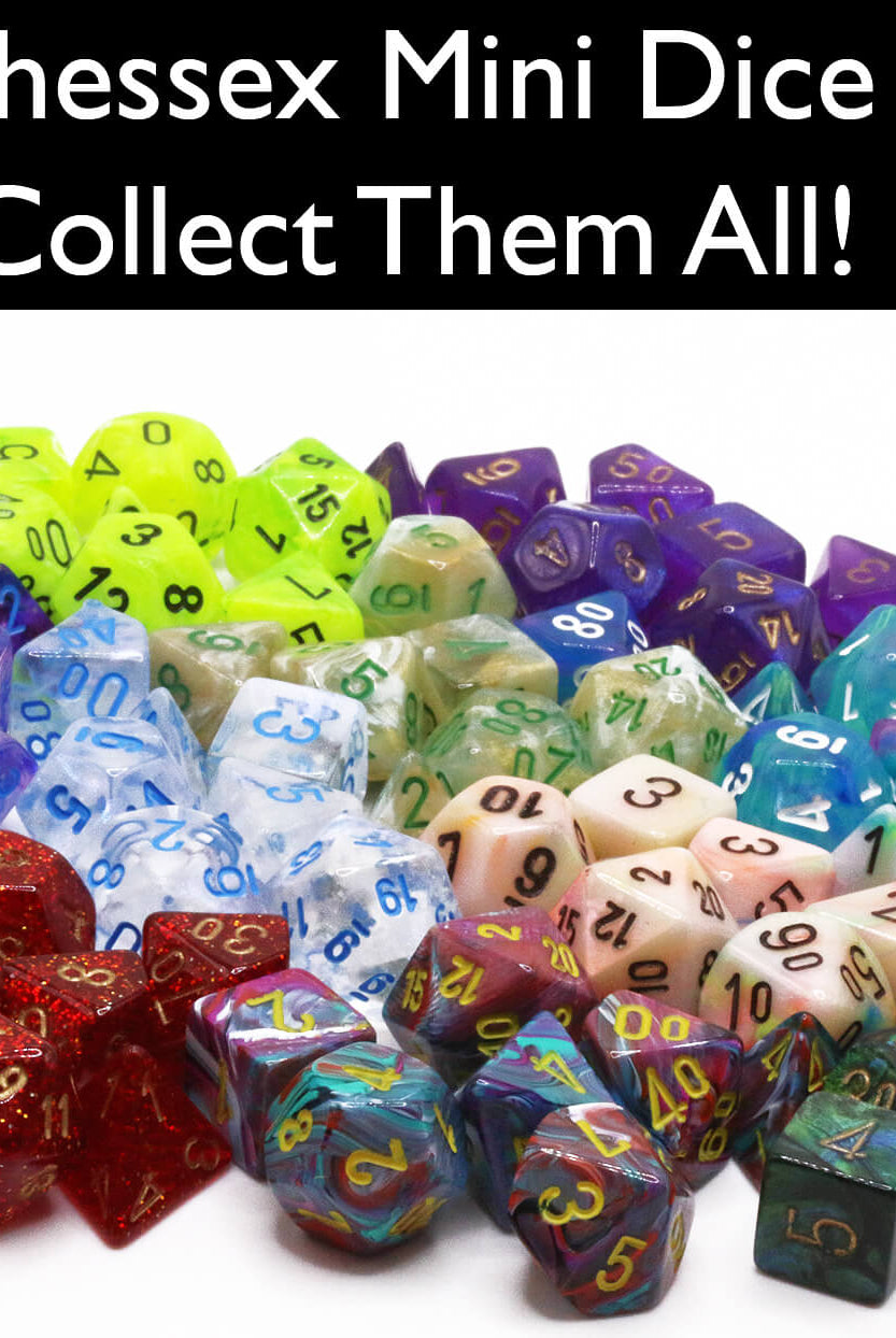 Chessex min dice
