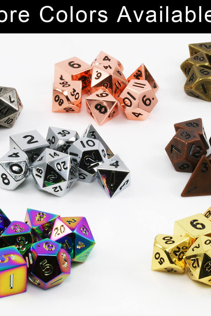 Metal Mini D&D Dice Collection