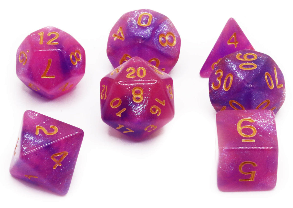 Nimbus TTRPG Dice Set, Polyhedral Dice, D&D Dice, Dungeons and