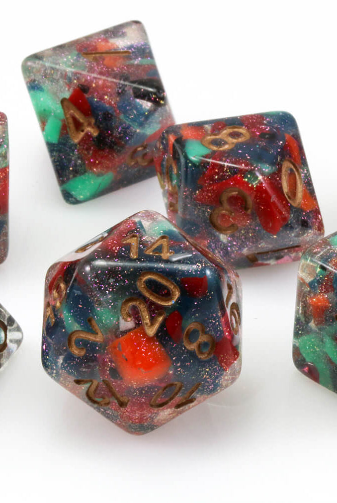 Mosaic Dice Sparkle
