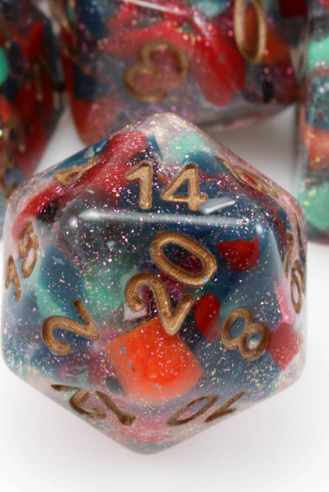 Mosaic Dice Sparkle 2