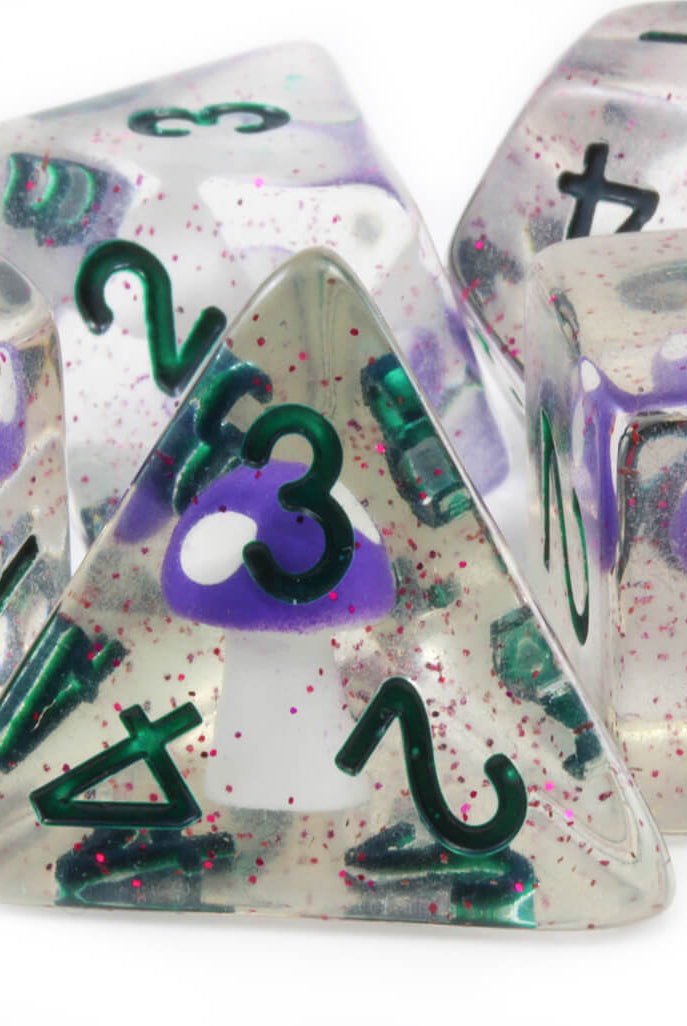 Mushroom DnD Dice