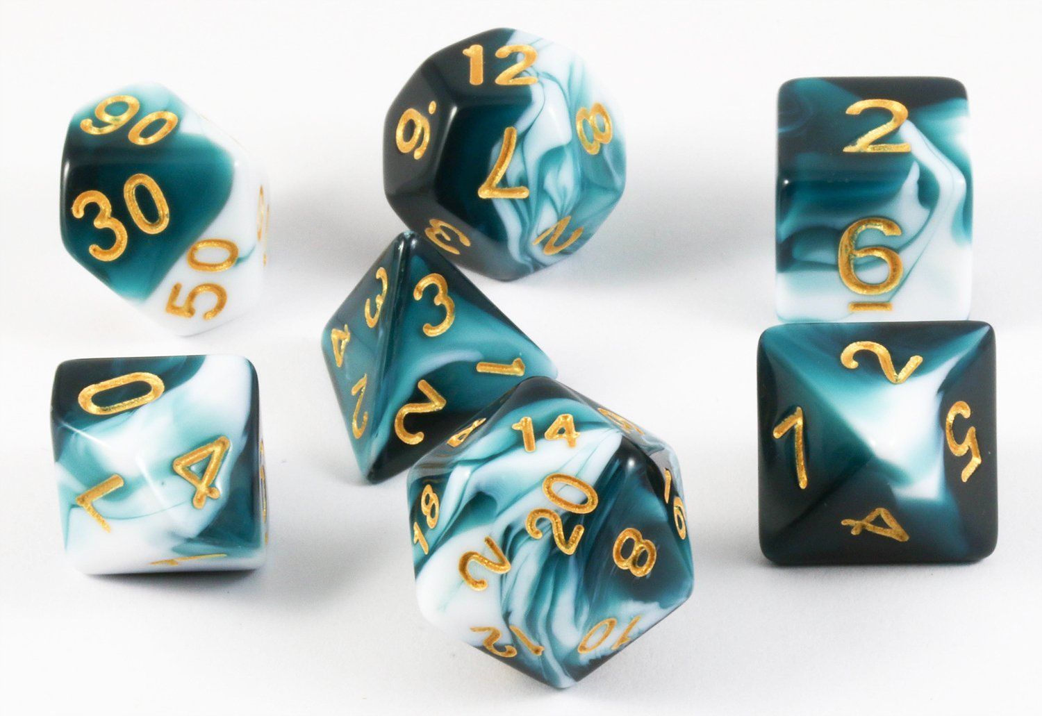 D&D Dice Mystic Teal