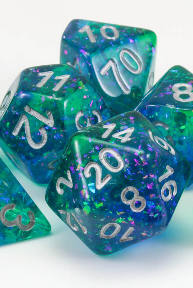 Blue Embers Dice