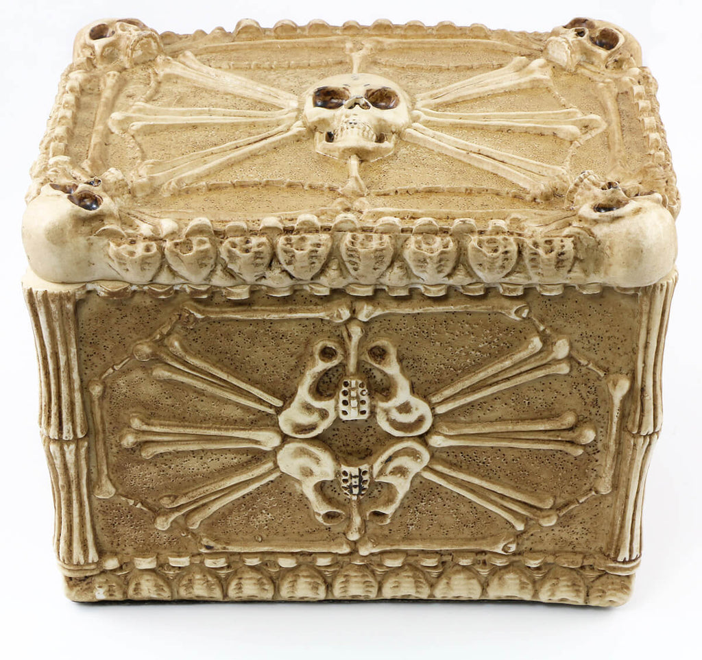skeleton dice box 