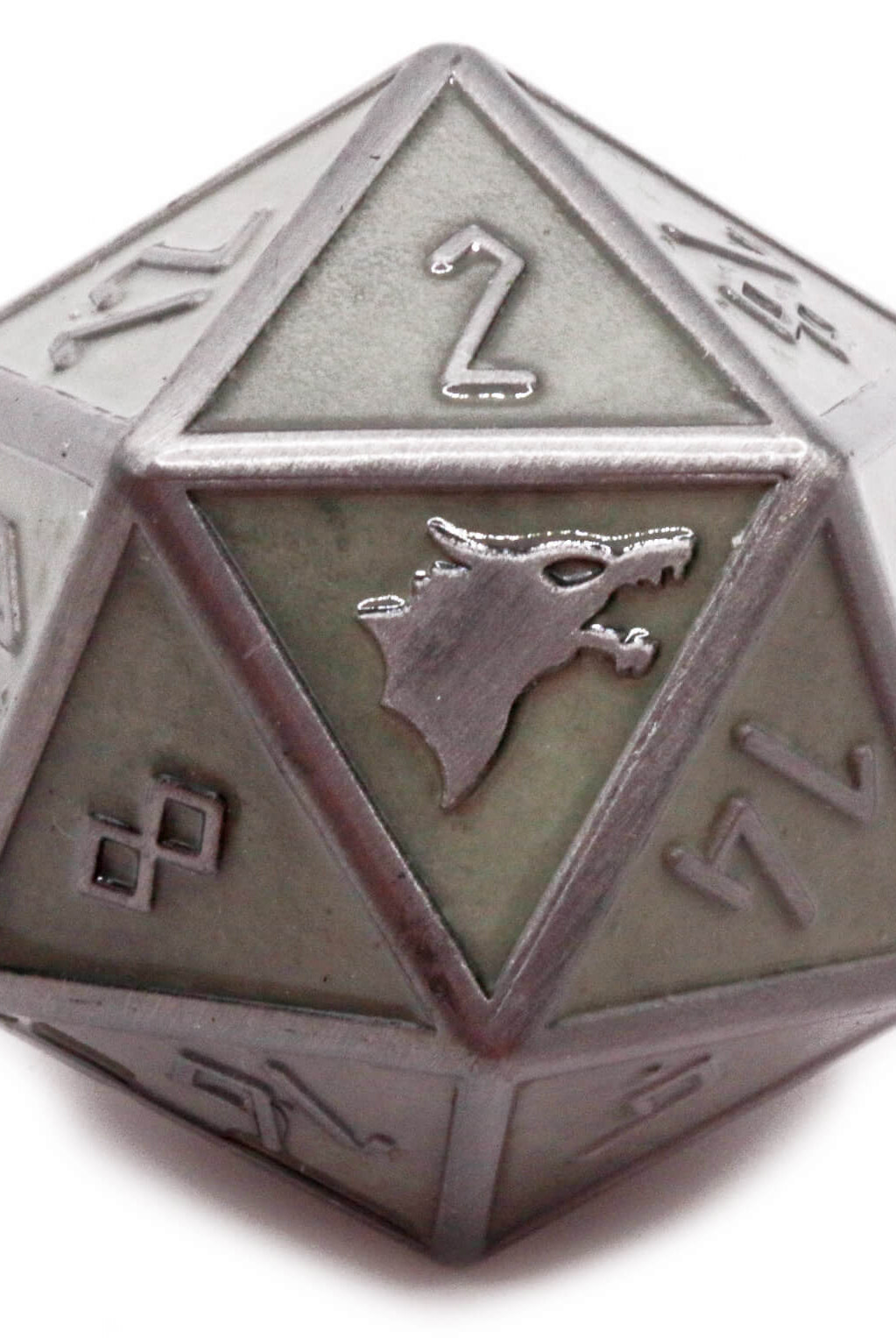 Giant D20 Green Slime