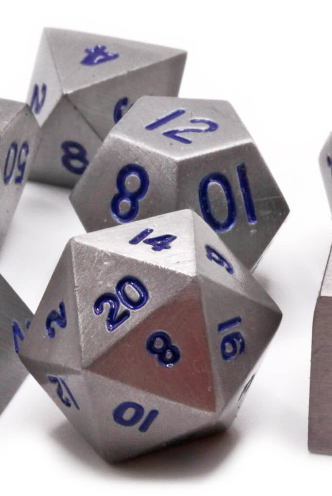 Atomic Metal Dice Set