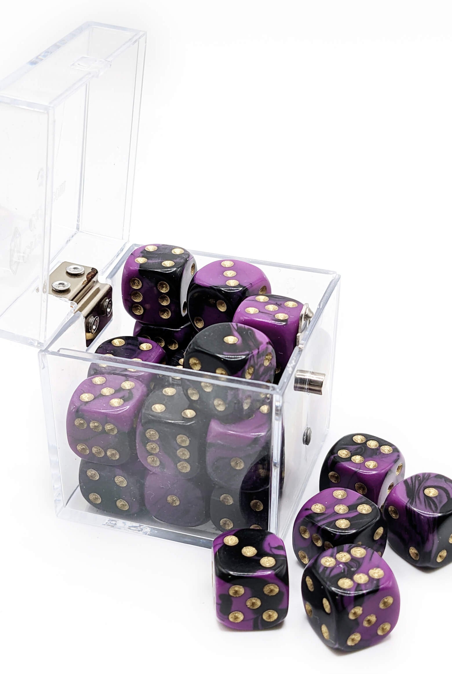 Oblivion Purple and black dice