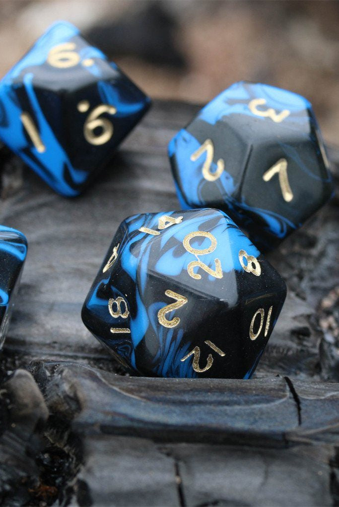 Oblivion Dice Blue