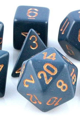 Opaque Dice Dusty Blue