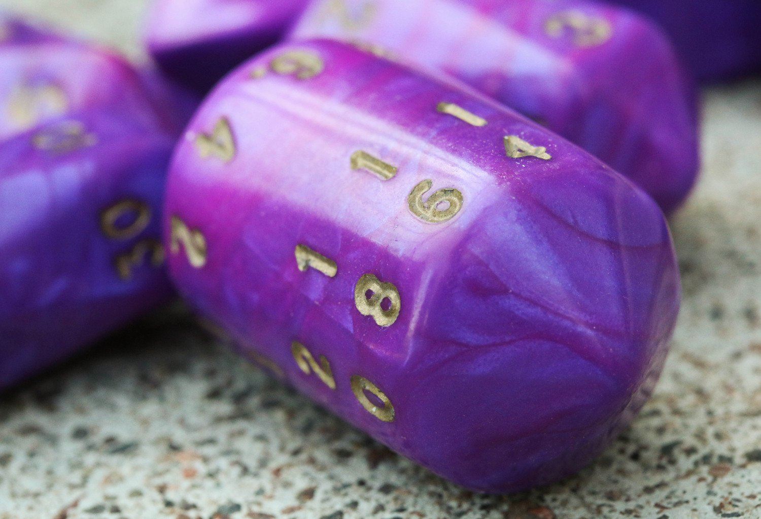Otherworld RPG Dice Purple