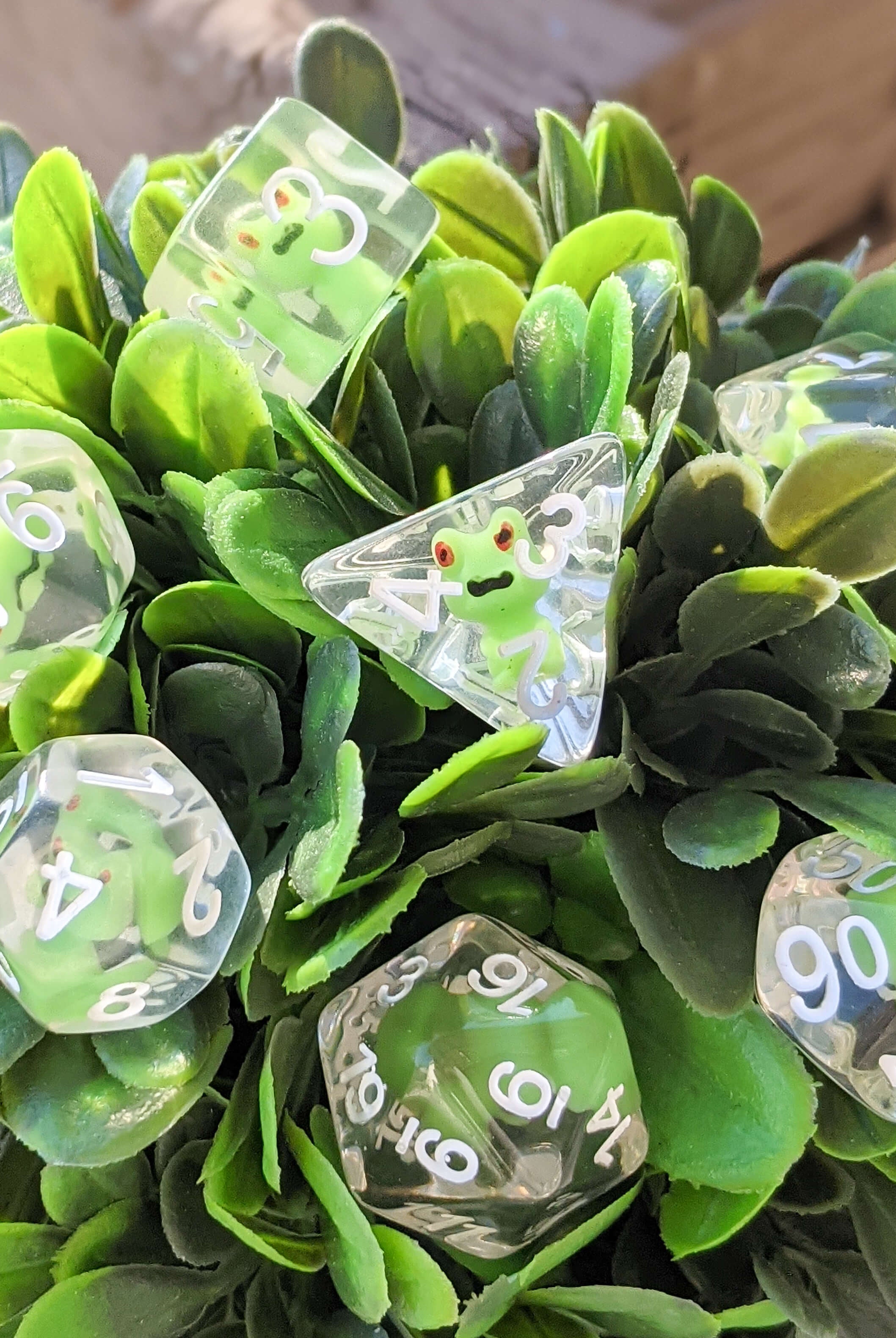 DnD Frog Dice