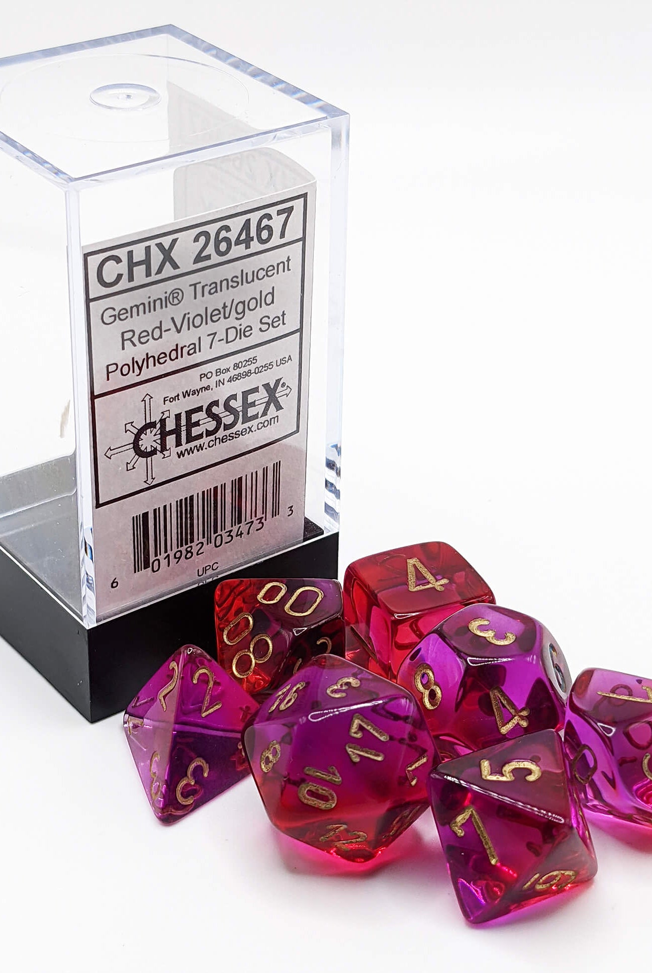 CHX26467 Chessex Dice