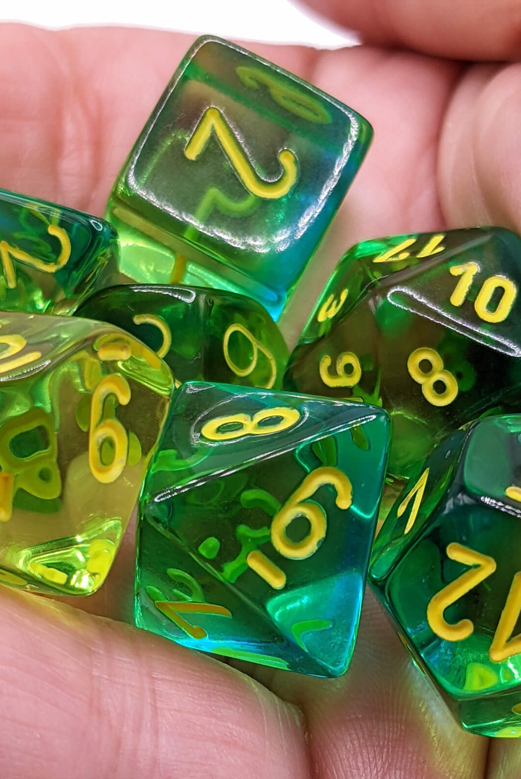 Chessex DnD Dice Green-Teal